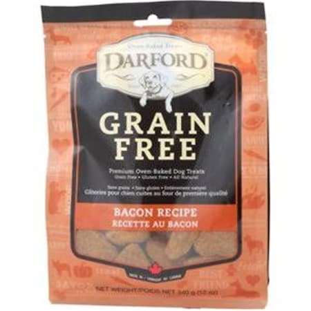 Darford Holding 12 oz Grain Free Bacon Flavor Dog Treats - Pack of 6 648128